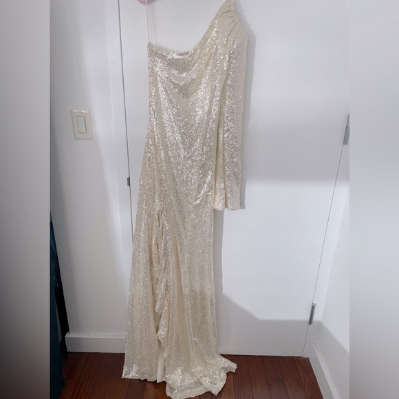 Cinq A Sept Angeline Gown sequin long dress - Picture 6 of 9